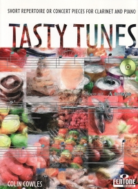 Tasty Tunes Clarinet Book & Cd Cowles Sheet Music Songbook