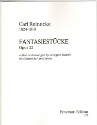 Reinecke Fantasiestucke Op22 Dobree Clarinet/pf Sheet Music Songbook