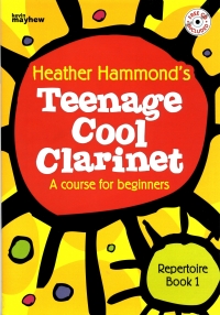 Teenage Cool Clarinet Repertoire Book 1 + Cd Sheet Music Songbook