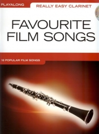 Really Easy Clarinet Favourite Film Songs + Cd Sheet Music Songbook