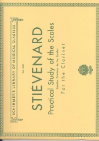 Practical Study Of Scales For Clarinet Stievenard Sheet Music Songbook