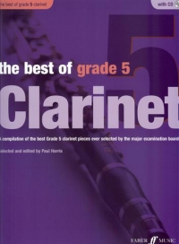 Best Of Grade 5 Clarinet Harris Book & Cd Sheet Music Songbook