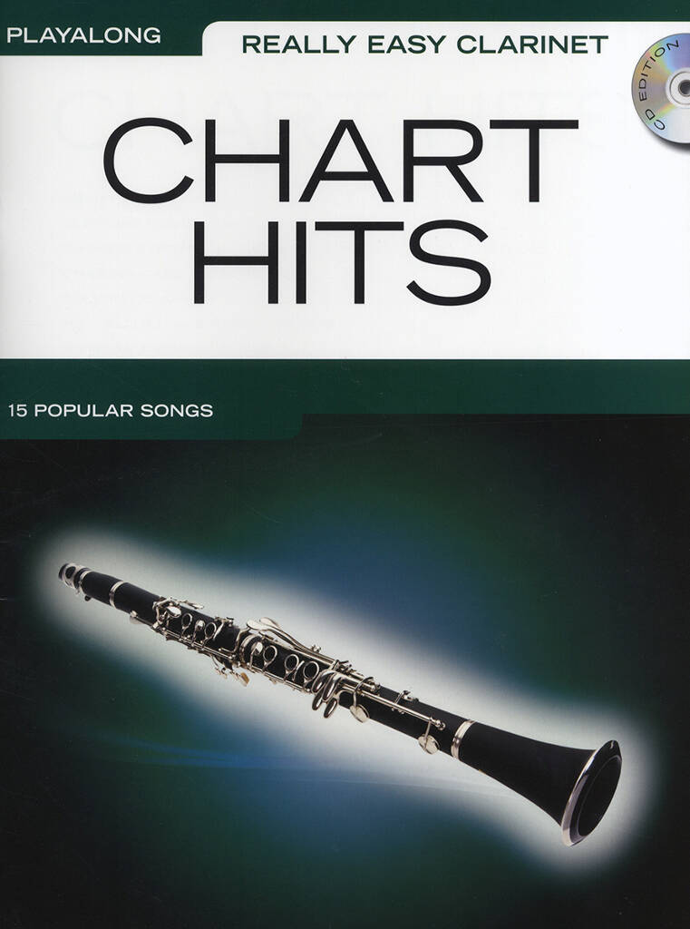 Really Easy Clarinet Chart Hits Book & Cd Sheet Music Songbook