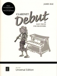 Clarinet Debut Rae Piano Accompaniments Sheet Music Songbook