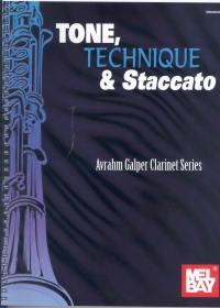 Tone Technique & Staccato Clarinet Sheet Music Songbook