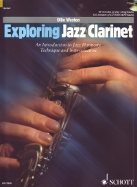 Exploring Jazz Clarinet Weston Book & Online Sheet Music Songbook