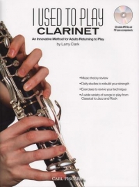 I Used To Play Clarinet Clark Book & Download Sheet Music Songbook