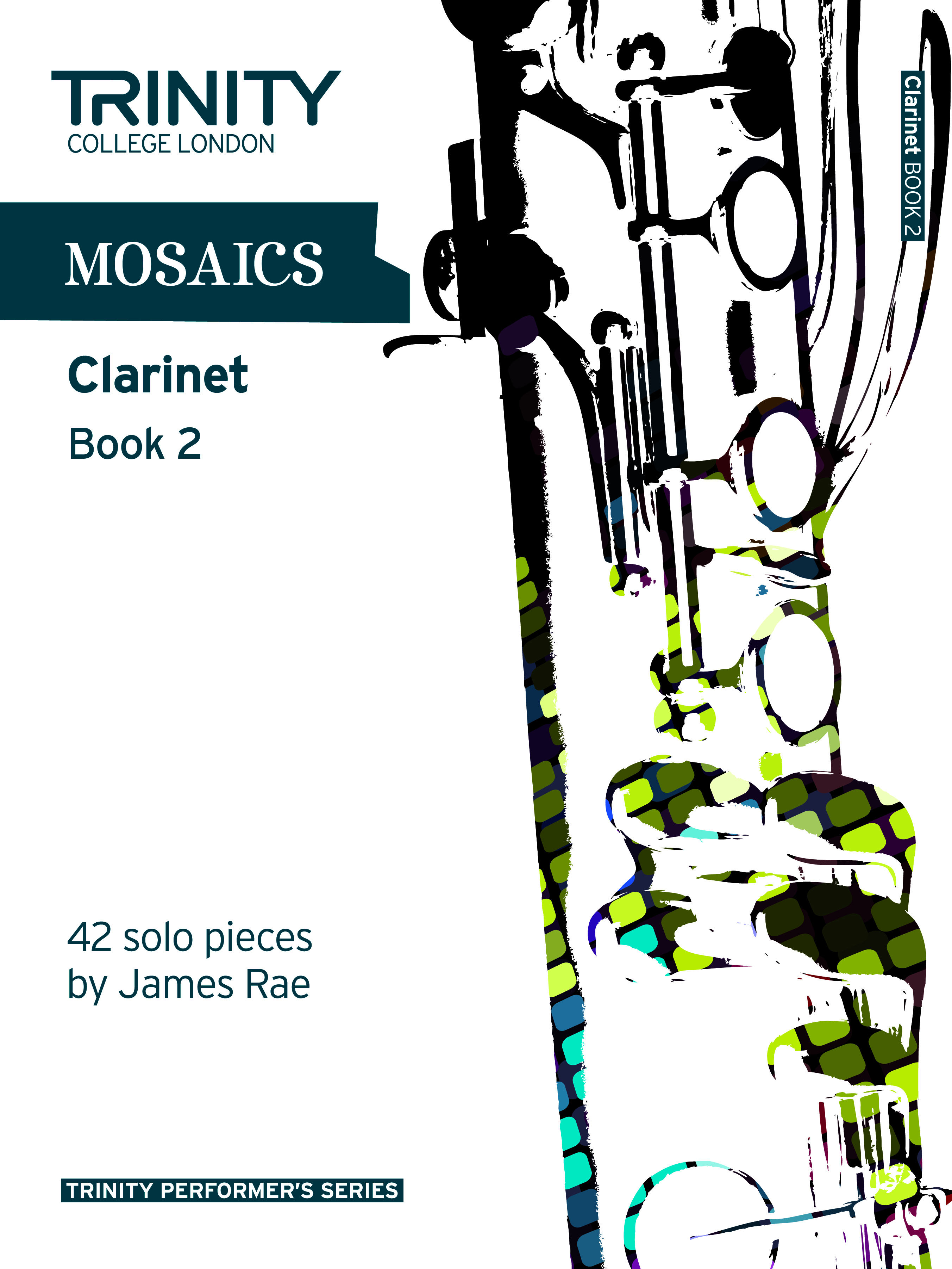 Mosaics For Clarinet Book 2 Grades 6-8 Sheet Music Songbook