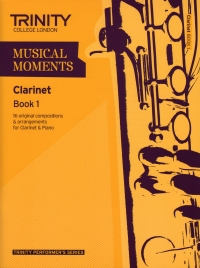 Musical Moments Clarinet Book 1 Score & Part  Sheet Music Songbook