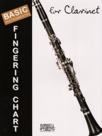 Basic Instrumental Fingering Chart Clarinet Sheet Music Songbook