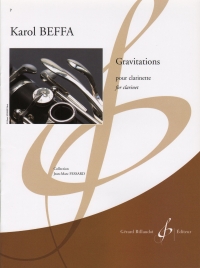Beffa Gravitations Clarinet Sheet Music Songbook