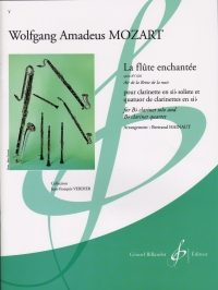 Mozart La Flute Enchantee Clarinet Solo & Quartet Sheet Music Songbook