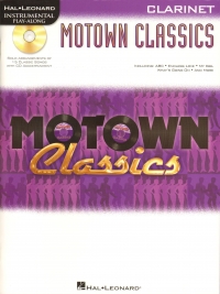 Motown Classics Instrumental Play Along Clarinet + Sheet Music Songbook