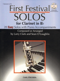 First Festival Solos Clarinet Book & Cd Sheet Music Songbook