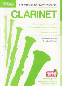 Playing With Scales Clarinet Level 1 + Online Sheet Music Songbook