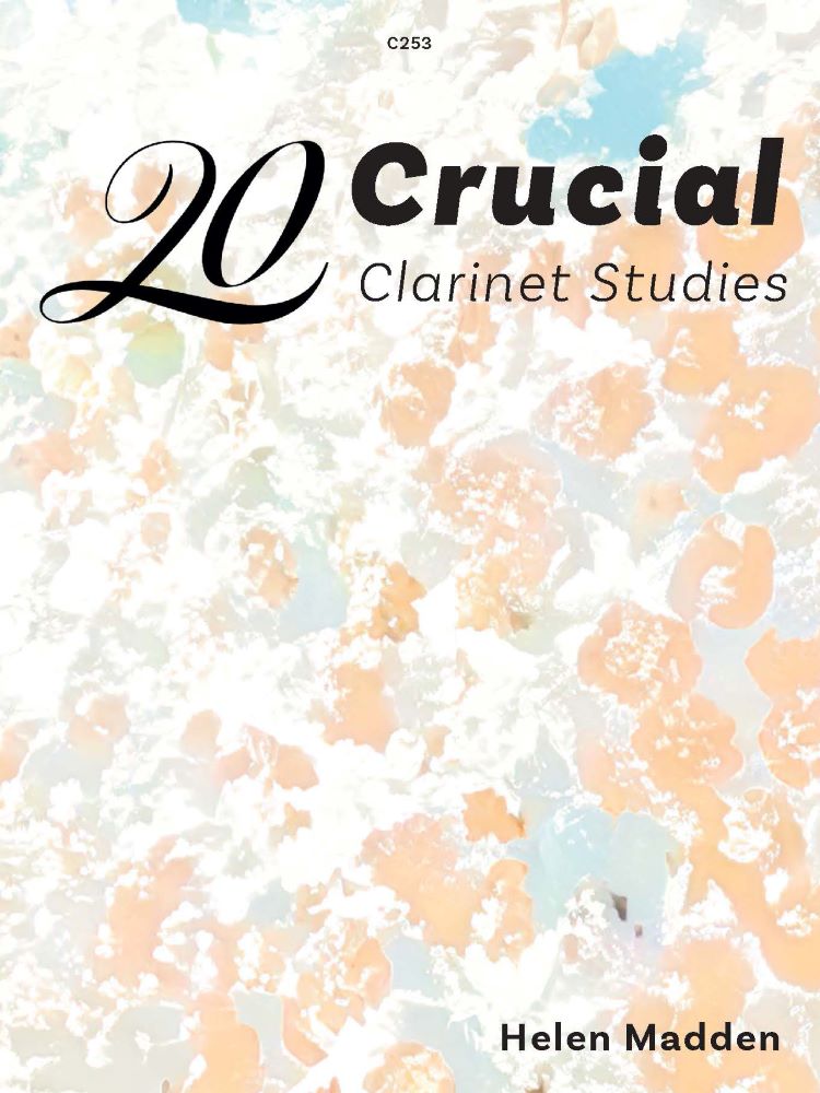 20 Crucial Clarinet Studies Madden Sheet Music Songbook