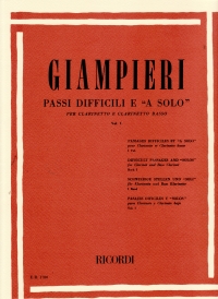 Giampieri Passi Difficili E A Solo Di Opere Teatra Sheet Music Songbook