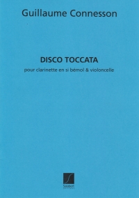 Connesson Disco Toccata Clarinet & Cello Sheet Music Songbook