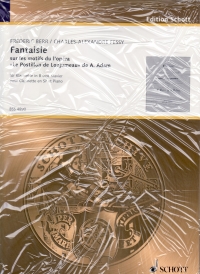 Adam Fantaisie Clarinet & Piano Sheet Music Songbook