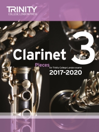 Trinity Clarinet Exams 2017-2022 Grade 3 Score+pt Sheet Music Songbook