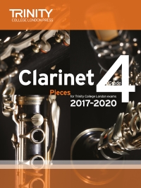 Trinity Clarinet Exams 2017-2022 Grade 4 Score+pt Sheet Music Songbook