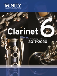 Trinity Clarinet Exams 2017-2022 Grade 6 Score+pt Sheet Music Songbook