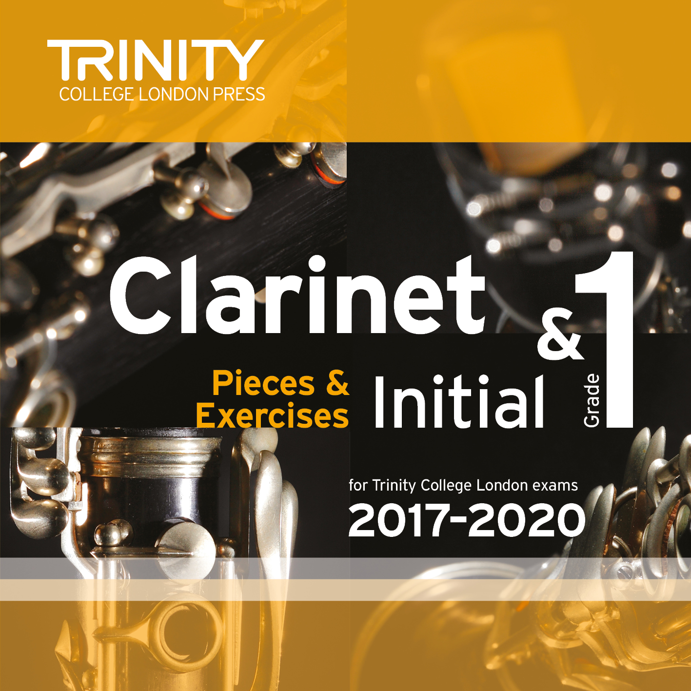 Trinity Clarinet Exams Cd 2017-2022  Initial-gr 1 Sheet Music Songbook