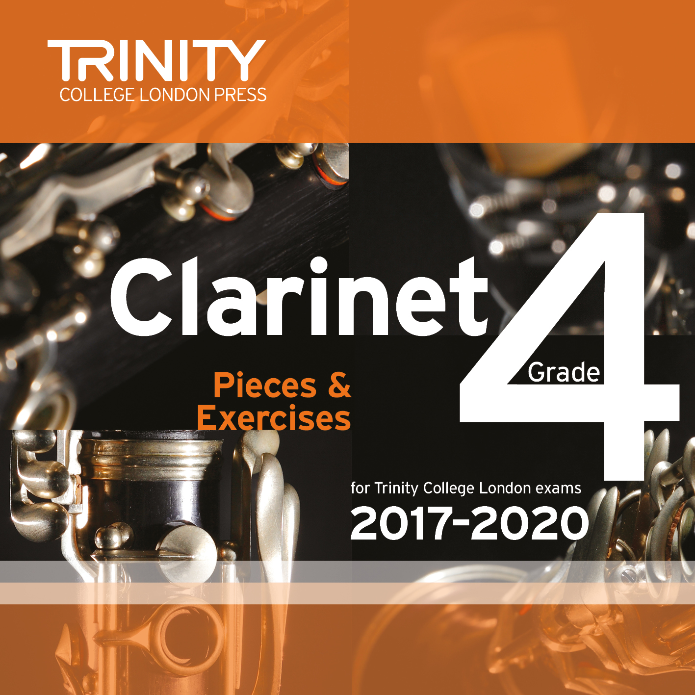 Trinity Clarinet Exams Cd 2017-2022 Grade 4 Sheet Music Songbook