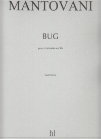Mantovani Bug Clarinet Sheet Music Songbook