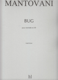 Mantovani Bug Clarinet Sheet Music Songbook