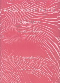 Pleyel Clarinet Concerto In C Clarinet & Piano Sheet Music Songbook