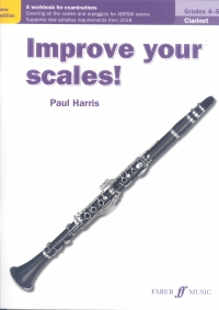 Improve Your Scales Clarinet Harris Grades 4-5 Sheet Music Songbook