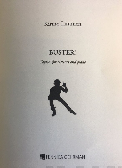Lintinen Buster! Clarinet & Piano Sheet Music Songbook