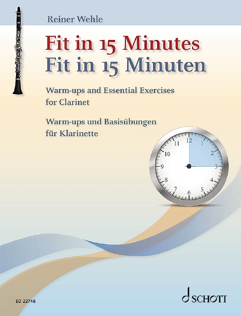 Fit In 15 Minutes Warm-ups And Exercises Clarinet Sheet Music Songbook
