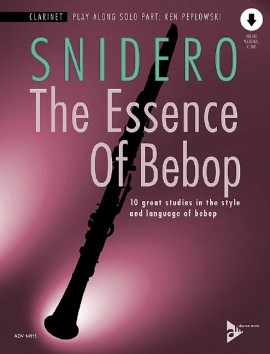 Essence Of Bebop Snidero Clarinet + Online Sheet Music Songbook