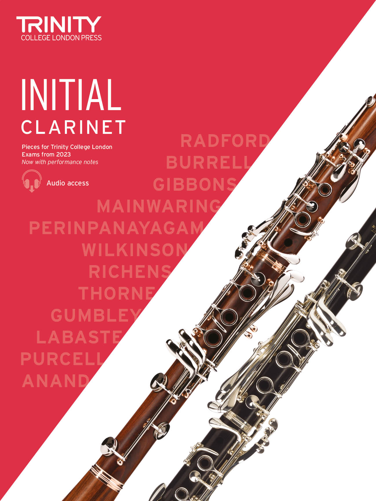 Trinity Clarinet Exam Pieces From 2023 Initial  Sheet Music Songbook