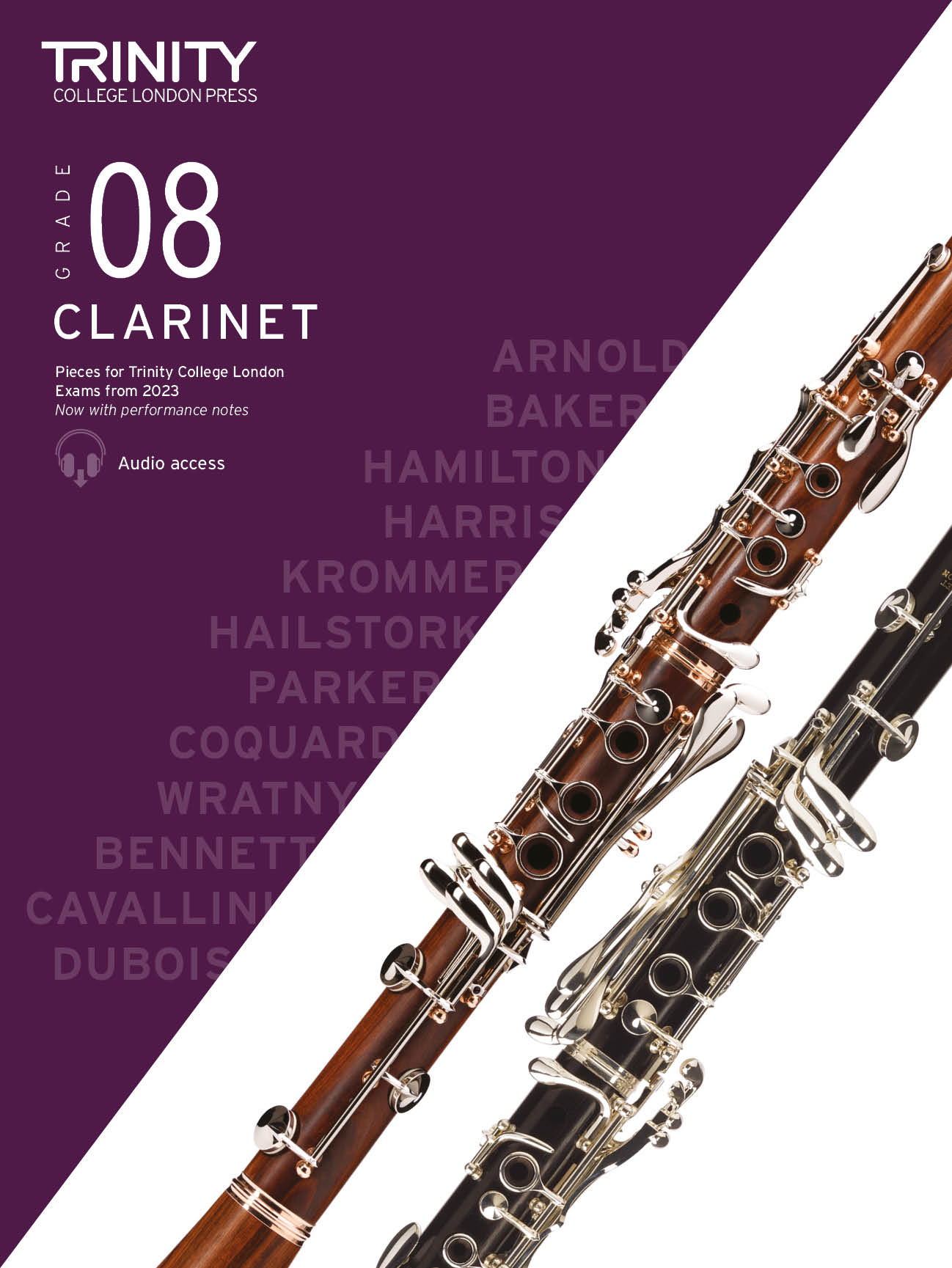 Trinity Clarinet Exam Pieces From 2023 Grade 8  Sheet Music Songbook