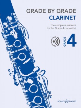 Grade By Grade Clarinet Grade 4 Way + Audio Sheet Music Songbook
