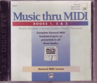 Alfred General Midi Music Through Midi Sheet Music Songbook