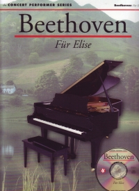 Beethoven Fur Elise Concert Performer Book Cd Rom Sheet Music Songbook