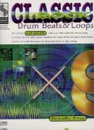 Classic Rock Drum Beats & Loops Book & Cd-rom Sheet Music Songbook