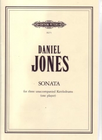 Jones Sonata (3 Unaccomp Kettledrums) Sheet Music Songbook
