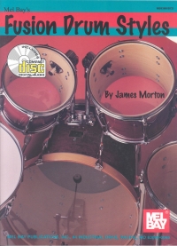 Fusion Drum Styles Morton Book & Cd Sheet Music Songbook