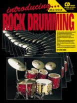 Introducing Rock Drumming Book & Cd Sheet Music Songbook