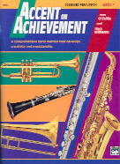 Accent On Achievement 1 Combined Percussion Sheet Music Songbook