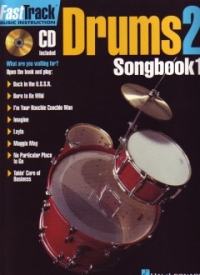 Fast Track Drums 2 Songbook + Cd Sheet Music Songbook
