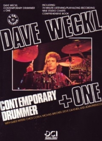 Dave Weckl Contemporary Drummer+1 Book Cd Sheet Music Songbook