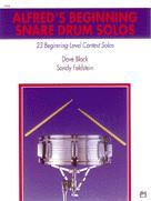 Alfred Beginning Snare Drum Solos Sheet Music Songbook