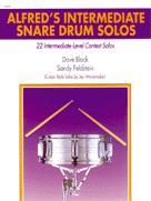 Alfred Intermediate Snare Drum Solos Sheet Music Songbook