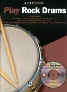 Step One Play Rock Drums Book & Cd Sheet Music Songbook